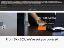Tablet Screenshot of huddlecamhd.com